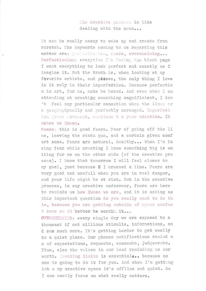 Day One: on the creativity&nbsp;field